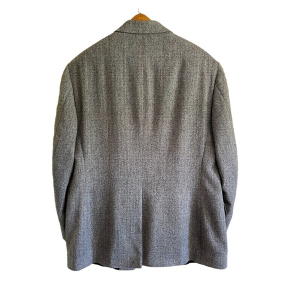 EVAN-PICONE, MENS LIGHTWEIGHT, SPORT JACKET IN BROWN, GREY & BLUE TWEED. - Picture 7 of 9